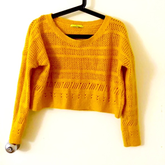 Sweaters - Wool blend Cropped sweater